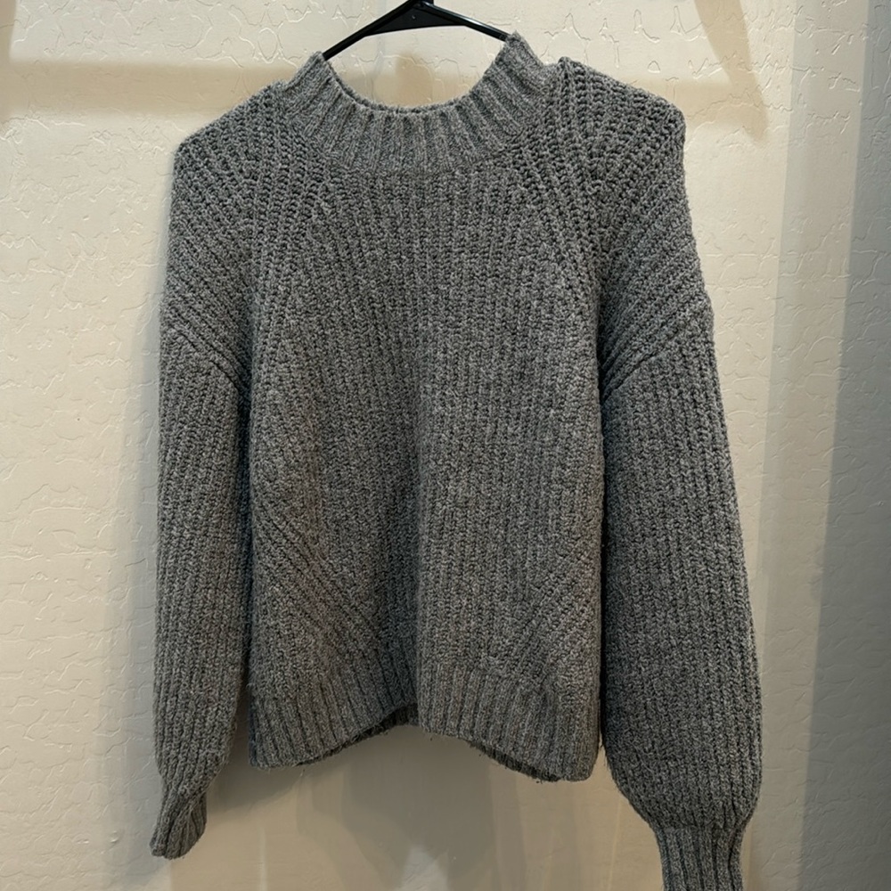 Grey Knit Sweater